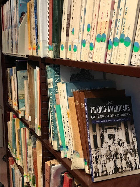 Library of Maine Franco-American Genealogical Society.